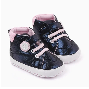 

Baby Girl Infant Spring Comfortable Soft Wild Cute Chaussure Fille Flower Print Pattern Anti-slip Soft-Soled Casual Shoes Zapato
