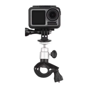 

Black Bicycle Motorcycle Bracket Mount Holder Support for dji Sports Camera Extension Accessories R9UA