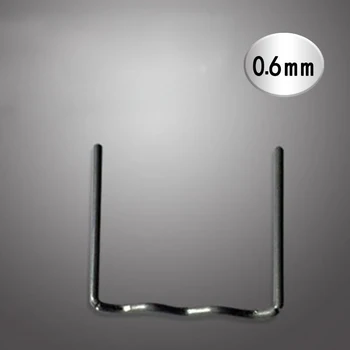 

200pcs 0.6mm Wave Welding Staples In Corrosion Resistance For Car Bumper Repair Plastic Welder Tool "Wave" Style