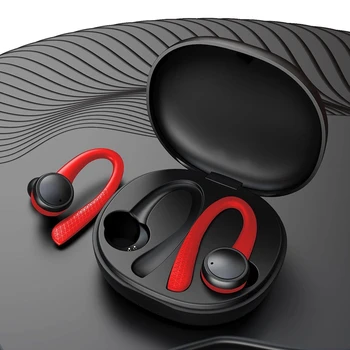 

TWS 5.0 Wireless Bluetooth Earphone T7 Pro HiFi Stereo Wireless Headphones Sports Headset, With 400 Amh Charging Box for Phone.
