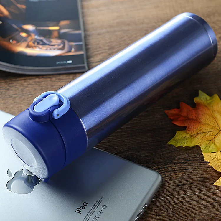 

Fashion Insulated Stainless Steel Bottle Spacious Glass Readily Bounce Tumbler Gift Customization