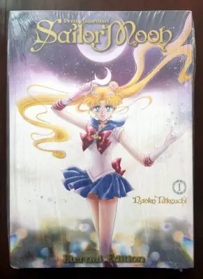1 книга Сейлор Мун Том 1-7 для избранного японского подросткового взрослого графического романа манга комиксов 25-летие английское издание Новое