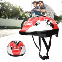 Red Foam Lightweight Soft Adjustable Children Cycling Bicycle Skating Balance Scooter Baby Sports Safety Head Protective Helmet