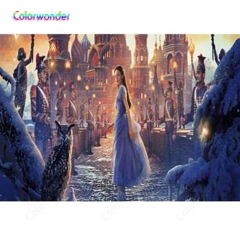 

Nutcracker Four Realms Backdrop Birthday Banner Party Theme Baby Shower Photography Background For Photo Studio 7x5FT Vinyl