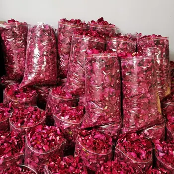 

100% New Natural Fragrance Dried Rose Petals Wedding and Party Table Confetti Decoration Biodegradable Rose Petal 5g