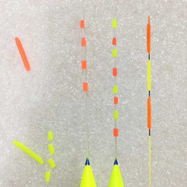 Бобы треугольные рыболовные, 10 шт./лот, резиновые, яркого цвета 6