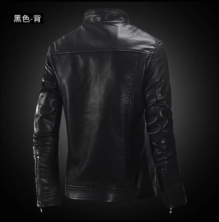 AliExpress мужская одежда осенняя куртка из искусственной кожи мужская плюс бархат корейский стиль Slim Fit