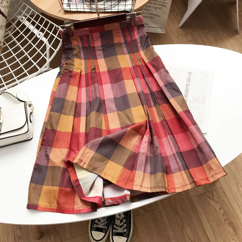 

2020 Spring Girl'S Trend Versatile High Waist Skirt Slimming 2.13