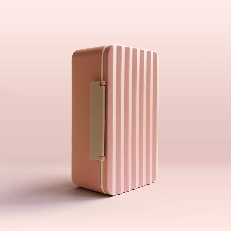 Pink Герметичный Ланч-бокс пластиковый набор пищевой контейнер для микроволновой печи Взрослый Детский пищевой контейнер безвредный для тела Ланч-бокс - Цвет: Pink