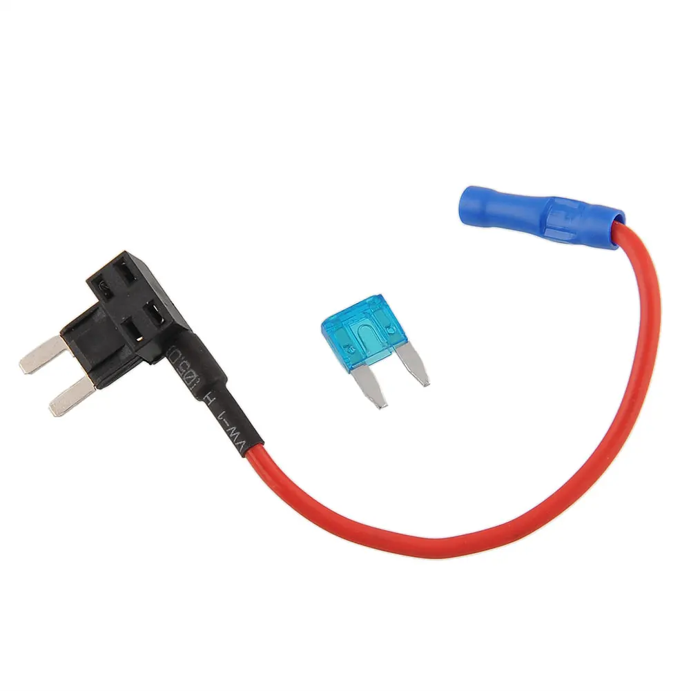 New ATM Circuit Fuse Tap Piggy Back MINI Blade Fuse Holder 15A 12V 24V