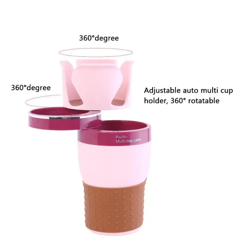 Multifunctional Car Cup Holder Drinking Bottle Sunglasses Phone Organizer Auto Stowing Tidying Accessories