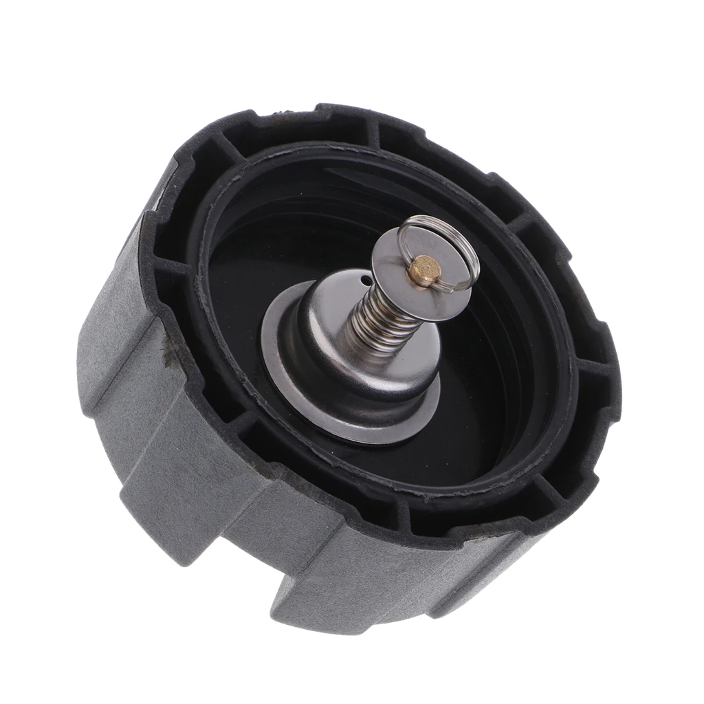 Universal Marine Outboard Fuel Tank Gas Cap for Yamaha Boat Engine 12L/24L, Black