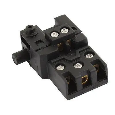 

5 Screw Terminals DPDT Momentary Type Electric Tool Switch for Cutting Machine