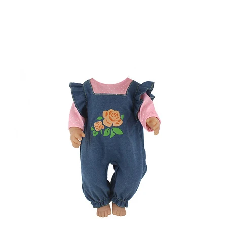 b2 Набор одежды для куклы 18 дюймов, Одежда для куклы 1" 43 см, bebe, аксессуары для куклы для новорожденных, подарки для маленьких девочек - Цвет: b2
