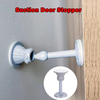 

Door Stop Silicone Stopper Adhesive Door/Wall Bumper Floor Doorstop Holder Decoration Selling Accessories tool Home Dropshipping