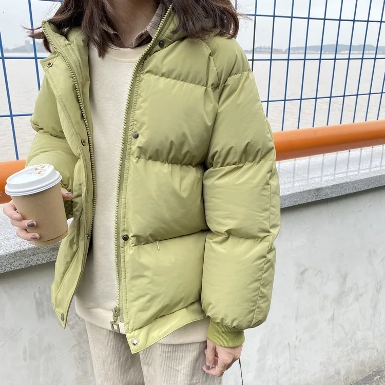 Mooirue осень зима уличная Корейская куртка пальто женское с хлопковой подкладкой Ins свободная утепленная одежда с длинным рукавом