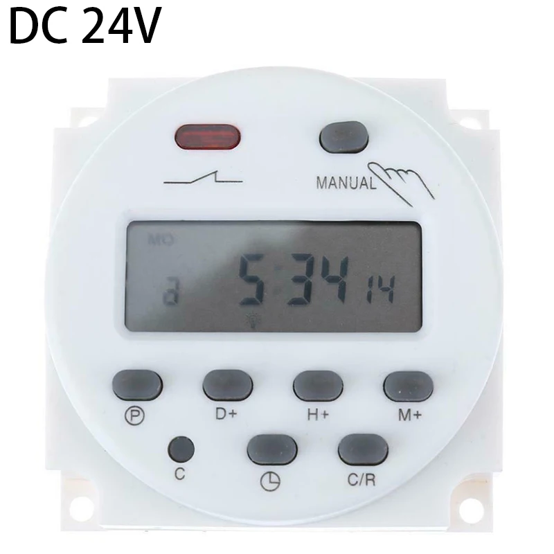 

12V/24V/110V/220V LCD Digital Programmable Control Power Timers Switch Relays