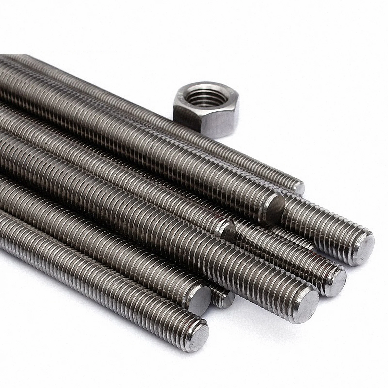 thumbnail image 2 of Steel Fully Threaded Rod, Zinc Plated, 1/2-13 Thread Size, 12 Length 2 of 9