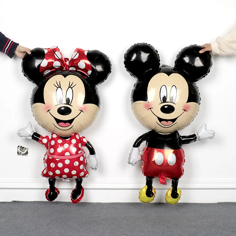 

Cartoon Giant Mickey Minnie Mouse Balloon Foil Birthday Party Supplies Girl toy children Faovr Party Decorations kids Gift