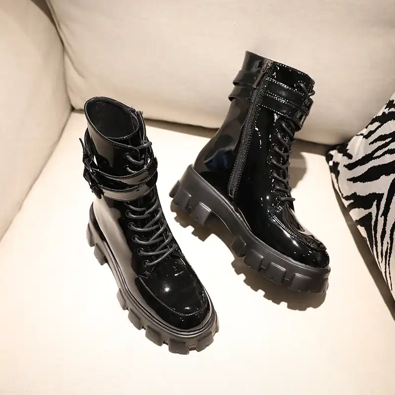 Botin suela gruesa Clearance