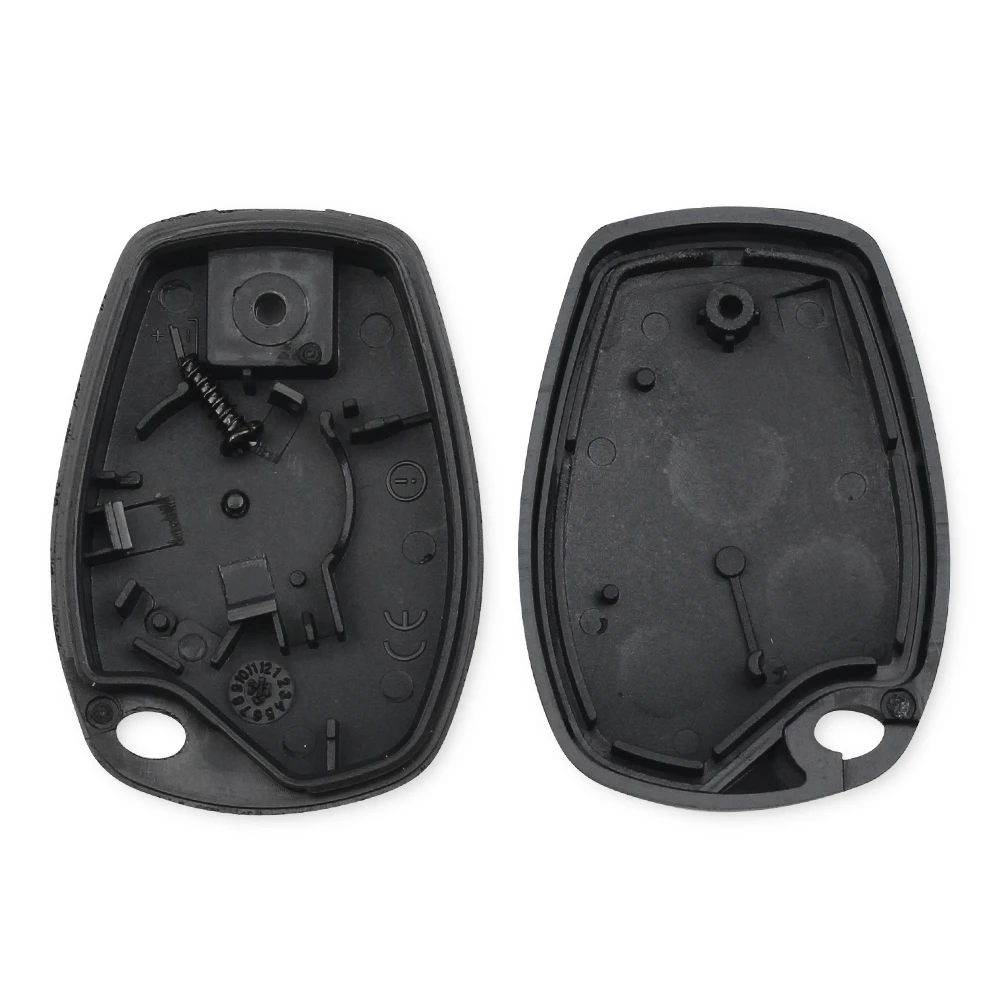 KEYYOU 10 шт. для Renault Megan модус Клио 3 Kangoo Twingo Logan Sandero для Nissan Almera Брелок чехол для ключей автомобиля без кнопки