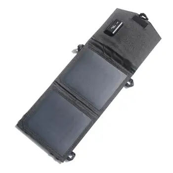 

Solar Charger Solar Panel Waterproof New Energy Phone Accessory 5V 8W Travel Camp Durable Outdoors Solar Power Bank