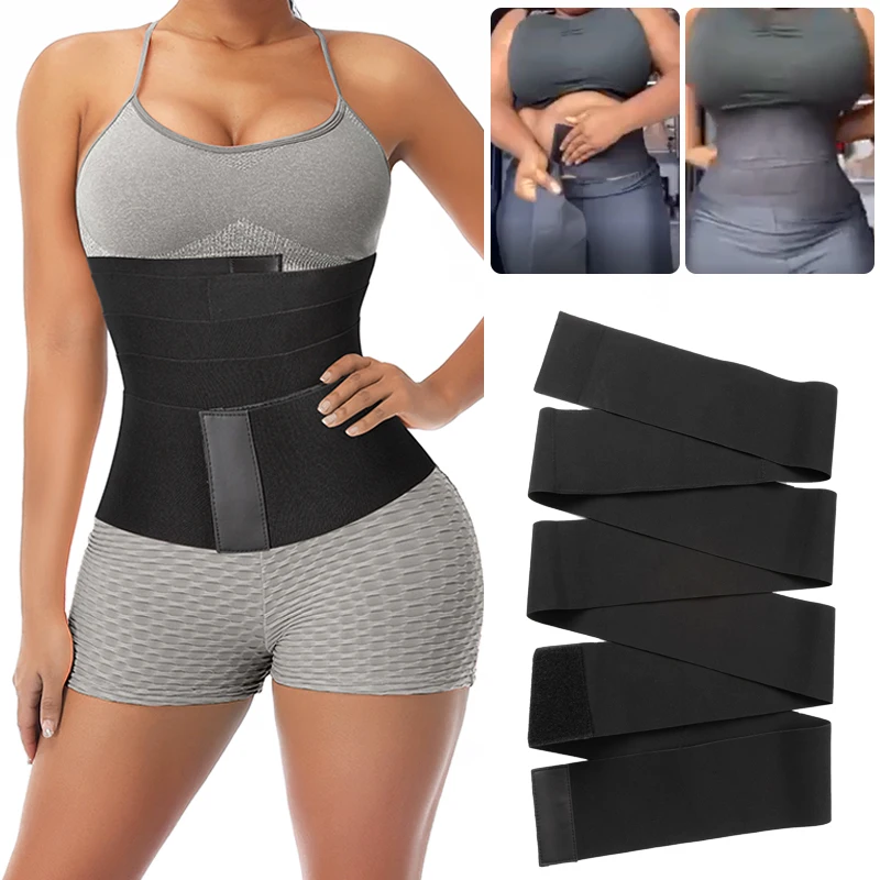 Waist Trainer Women Slimming Sheath Snatch San Diego Mall Direct stock discount Up Wrap Me Bo Bandage
