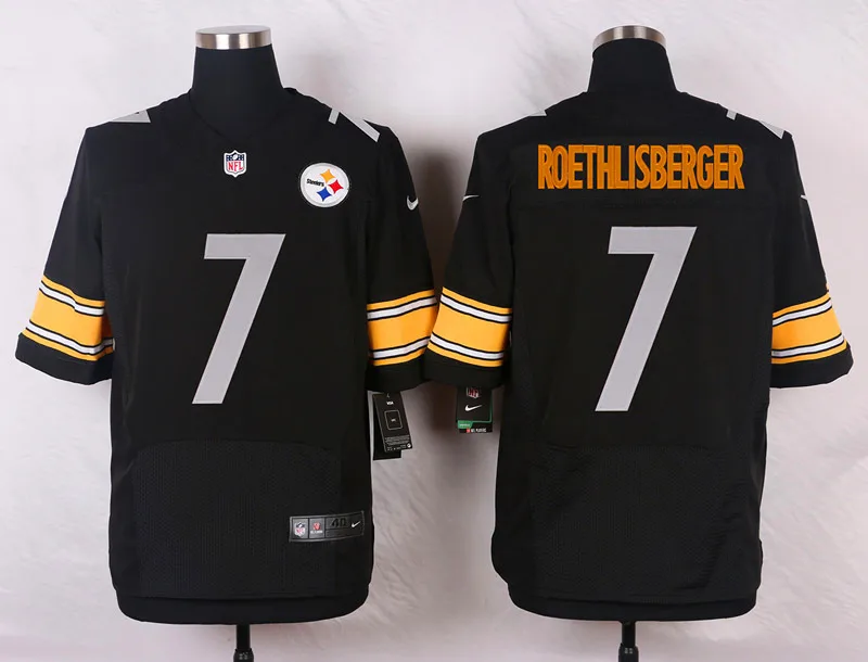 Питтсбург, Бен роэтлисбергер, Арти Бернс, Трой поламалу, Ле 'Веон Белл, антоно коричневый, Франко Харрис Джером Беттис Джерси - Цвет: Армейский зеленый