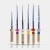 Зубоврачебные Файлы корня Endo Корневой Канал 6pcs/pack 25mm,SX Зубоврачебные Файлы Корневой Канал Зубоврачебный Двигатель Использует Роторный Активированный Жарой Корень Канала
