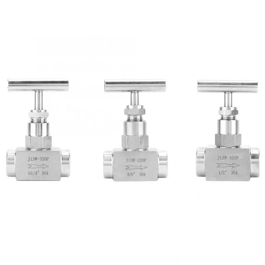 Высокое давление 304 BSPP из нержавеющей стали Женская нить прямой игольчатый