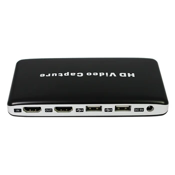 

Video Capture Card Recorder Box HDMI USB 3.0 Plug and Play for HDD AV Video Conference Game Converter