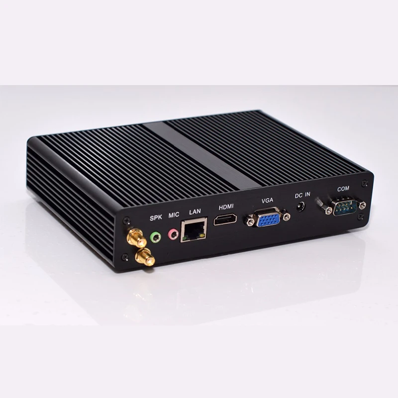 Intel Celeron j1900 Мини ПК Windows HDMI + VGA мини windows 7/8 OS RS232 COM * 2 промышленный компьютер|Мини ПК|