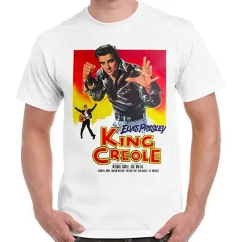 

Elvis Presley King Creole Musical Film Poster Cool Vintage Retro T Shirt 403