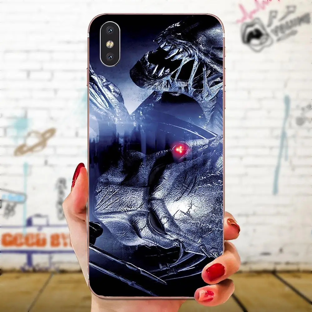 Мягкий чехол из ТПУ для Xiaomi Redmi Mi 4 7A 9T K20 CC9 CC9e Note 7 9 Y3 SE Pro Prime Go Play чужой Хищник