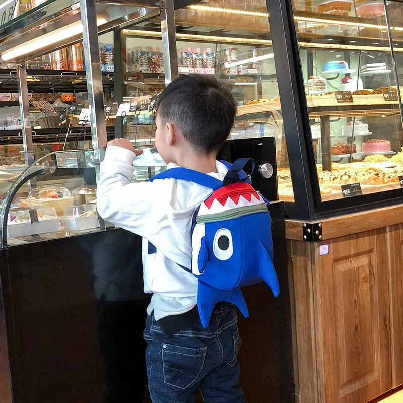 

New Style Korean-style Cartoon CHILDREN'S School Bags Cute Anti Lost Kindergarten School Bag Boys And Girls Students Backpack