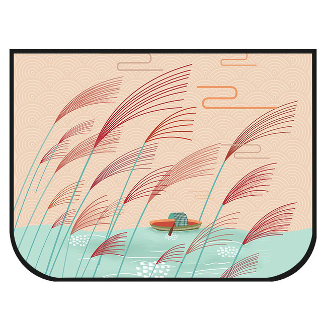 sunshade Curtain In The Car Window Sunshade Cover Cartoon Universal Side Window Sunshade UV Protection For Kid Baby Children