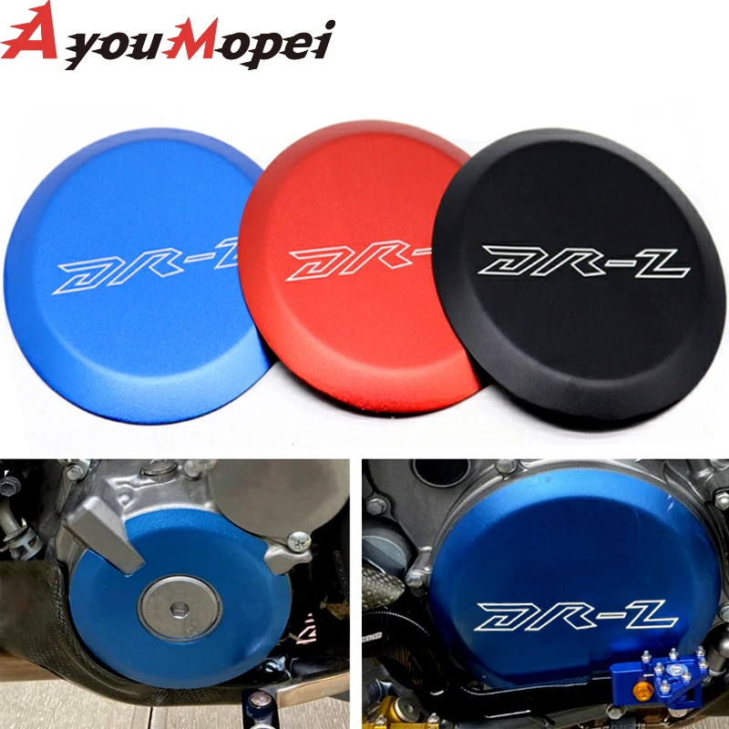 Cnc Engine Ignition Clutch Cover Case Guards For Suzuki Drz 400 S Sm E