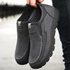 Men Casual Shoes Breathable Loafers Sneakers 2022 New Fashion Comfortable Flat Handmade Retro Leisure Loafers Shoes Men Shoes ► Photo 1/6