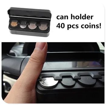 

Car Coin Organizer Case Change Storage Box Container for Hyundai HND3 Veloster i10 LPI 30blue R cee d ix Tucson IX35