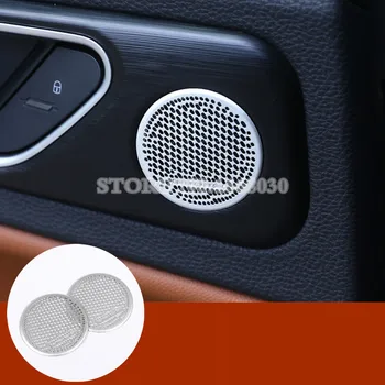 

Interior Rear Door Speaker Cover Trim 2pcs For Alfa Romeo Giulia 2017-2020