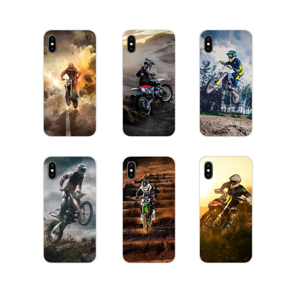 Силиконовые чехлы для телефона мотокросса moto cross dirtbikes Huawei Y5 Y6 Y7 Y9 Prime Pro GR3 GR5 2017 2018