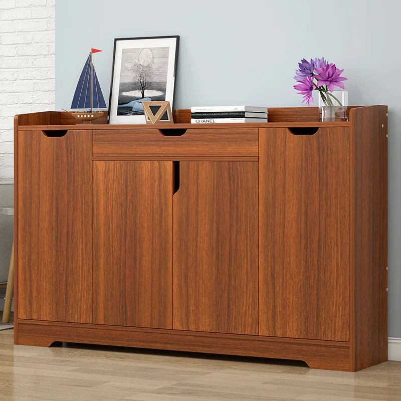 

Shoe Cabinet Minimalist Modern Hall Cabinet Simplicity Economical Shoe Cabinet Household Multi-functional Imitation Wood Shoe Ra
