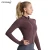 Женщины Спортивные Спортивные Рубашки Slim Fit С Длинными Рукавами Фитнес Пальто Йога Растениеводство Топы С Отверстиями Для Большого Пальца Тренажерный Зал Куртка Тренировки Толстовки