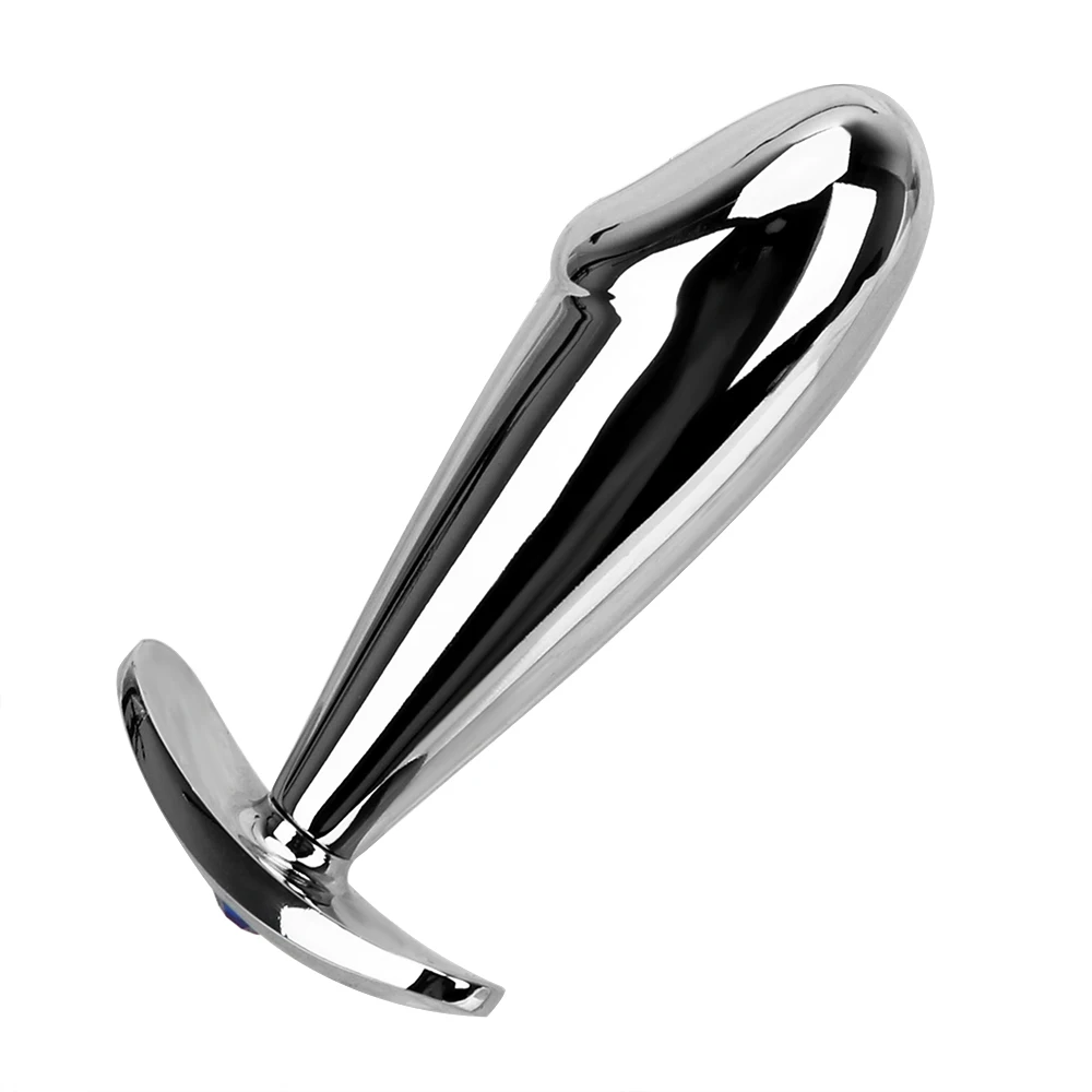 Anal Plug With Massage Function For Women Metal Erotic Toy_voghion.com