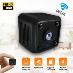 Мини-камера HD видеокамера ip-камера 1080 P датчик ночного видения wifi камера удаленный монитор маленькая камера беспроводная камера наблюдения