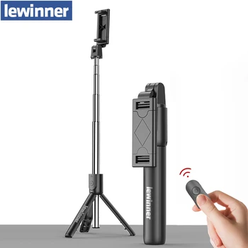 

Lewinner all in 1 Wireless Bluetooth Selfie Stick Mini Tripod Extendable Monopod Universal For iPhone,android