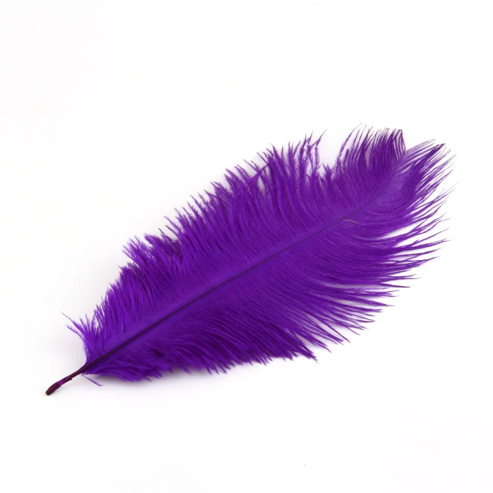 

Colorful High Quality Natural Ostrich Feathers Fit XMAS Wedding Decoration Party DIY Decor Drop Shipping