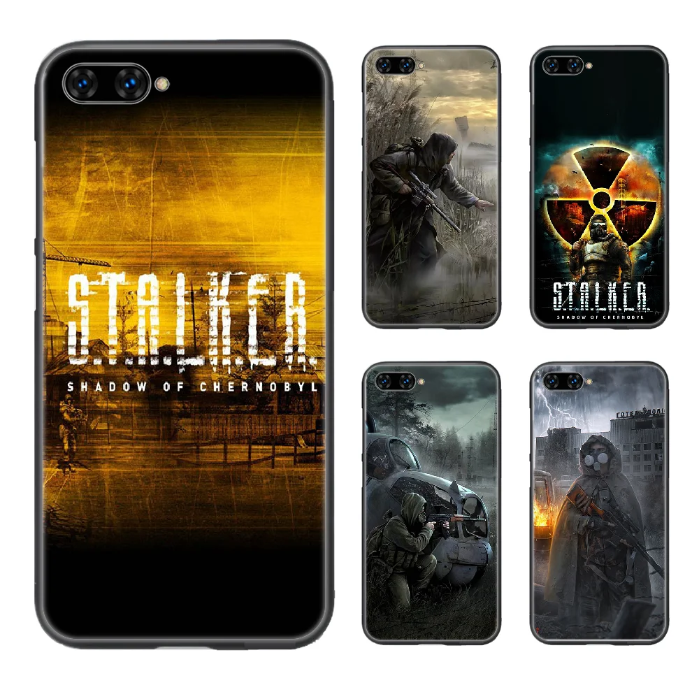 Чехол для телефона с S.T. A.l.k.r STALKER Корпус Корпуса HUAWEI honor 8 8c 8a 8x9 9a 9x V10 MATE 10 20 I lite pro black