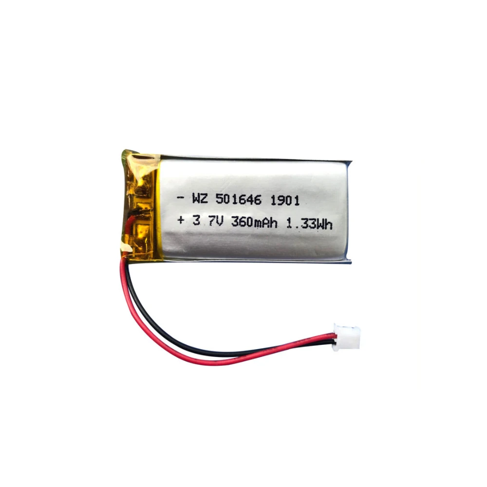 3 7 в полимерная литиевая батарея 501646-360mha Bluetooth серия Умная переносная