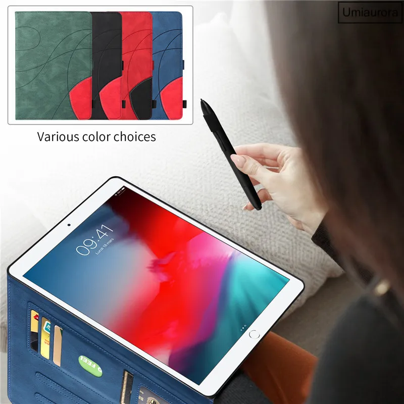 couro sintético, para tab s5e s6 lite s7 a7 2019 ''t505